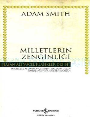 Cover of Adam Smith Milletlerin Zenginligi.pdf